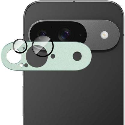 For Google Pixel 9 IMAK Metal Armor Premium Camera Protector Film(Green) - Other by imak | Online Shopping South Africa | PMC Jewellery | Buy Now Pay Later Mobicred