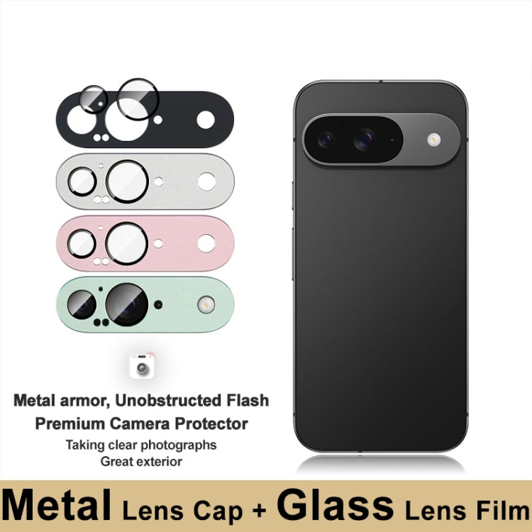 For Google Pixel 9 IMAK Metal Armor Premium Camera Protector Film(Green) - Other by imak | Online Shopping South Africa | PMC Jewellery | Buy Now Pay Later Mobicred