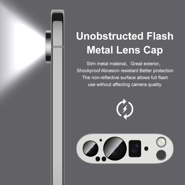 For Google Pixel 9 Pro IMAK Metal Armor Premium Camera Protector Film(Black) - Other by imak | Online Shopping South Africa | PMC Jewellery | Buy Now Pay Later Mobicred