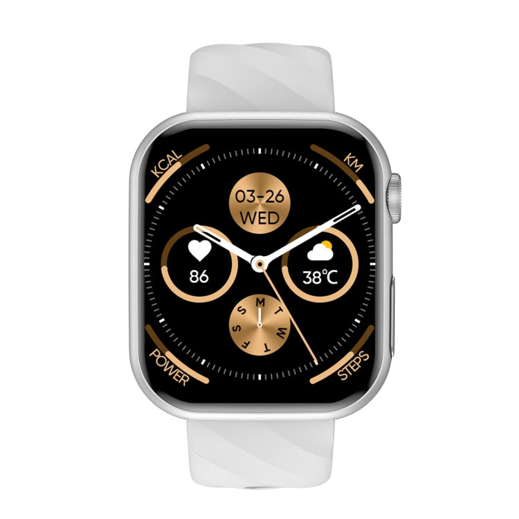 MT500 1.97 inch IP67 Water-resistant Smart Watch, Support Electrocardiogram / Temperature Measurement(White) - Smart Watches by PMC TechLife | Online Shopping South Africa | PMC TechLife | Buy Now Pay Later Mobicred