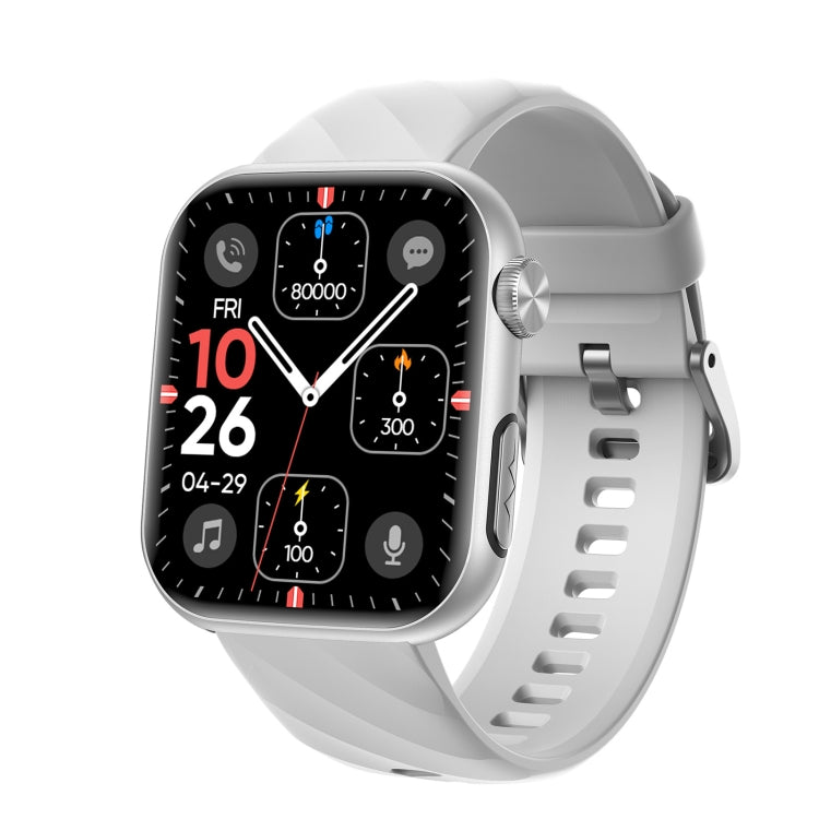 MT500 1.97 inch IP67 Water-resistant Smart Watch, Support Electrocardiogram / Temperature Measurement(White) - Smart Watches by PMC TechLife | Online Shopping South Africa | PMC TechLife | Buy Now Pay Later Mobicred