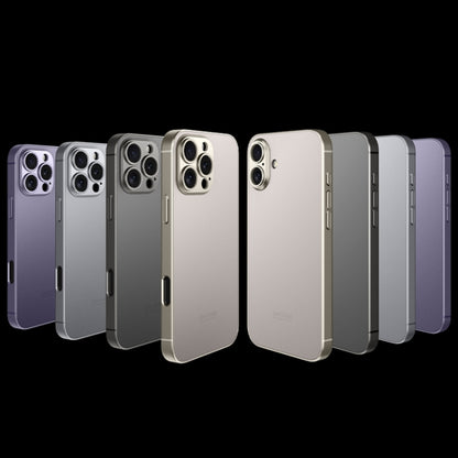 For iPhone 16 GKK AG Craft Skin Feel Full Coverage Phone Case(Purple) - iPhone 16 Cases by GKK | Online Shopping South Africa | PMC Jewellery | Buy Now Pay Later Mobicred