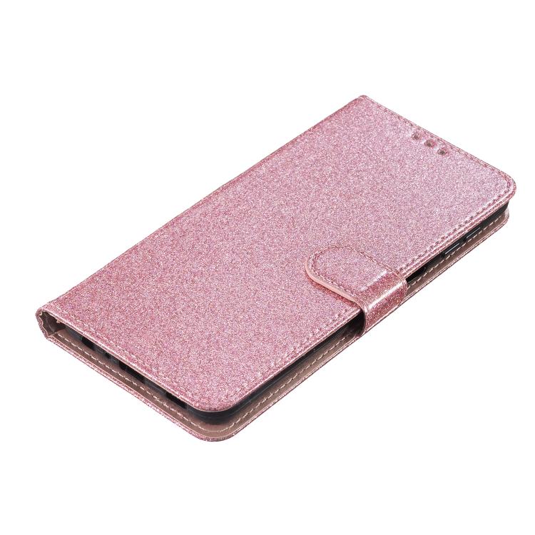 For Honor X6c 4G Glitter Powder Flip Leather Phone Case(Rose Gold) - free shipping - PMC TechLife - Order now!