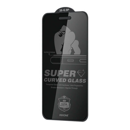 For iPhone 16 / 15 WK WTP-093 King Kong 6D Curved 360 Degree Privacy Tempered Glass Film - iPhone 16 Tempered Glass by WK | Online Shopping South Africa | PMC Jewellery | Buy Now Pay Later Mobicred