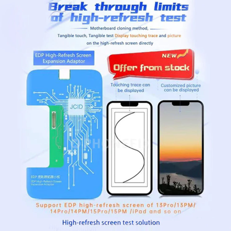 JCID EDP High-Refresh Screen Expansion Adaptor For iPhone/iPad - free shipping - PMC Jewellery - Order now!