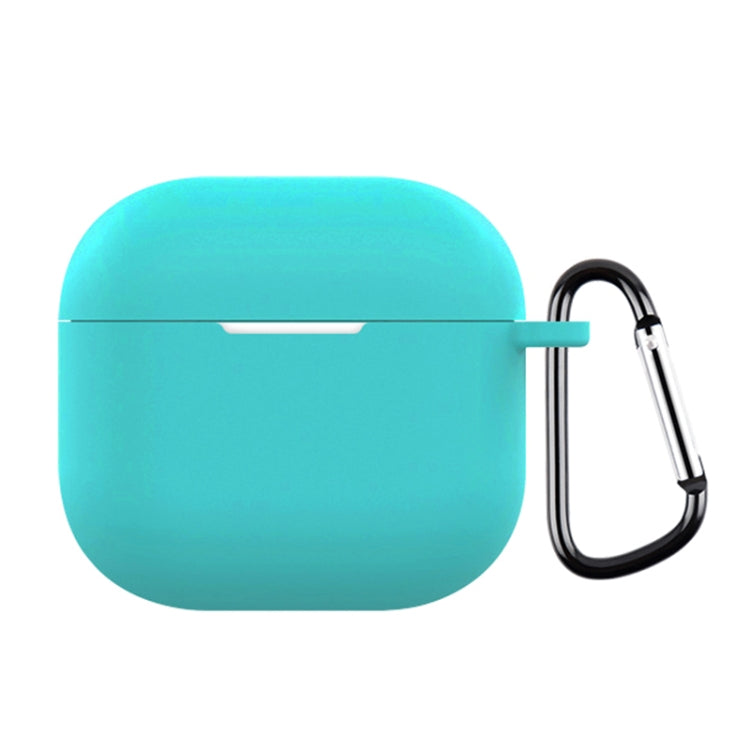 For AirPods 4 Silicone Earphone Protective Case with Hook(Mint Green) - free shipping - PMC Jewellery - Order now!