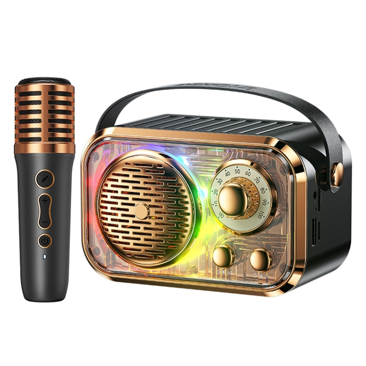WEKOME WD-03 Meytang Karaoke Wireless Bluetooth Speaker(Black) - free shipping - PMC Jewellery - Order now!