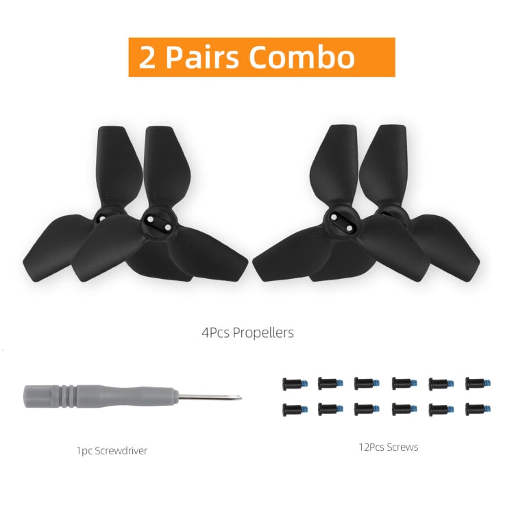 For DJI Neo Sunnylife 2016S Drone Color 3-Blade Propeller, Quantity:2 pairs(Red) - free shipping - PMC TechLife - Order now!
