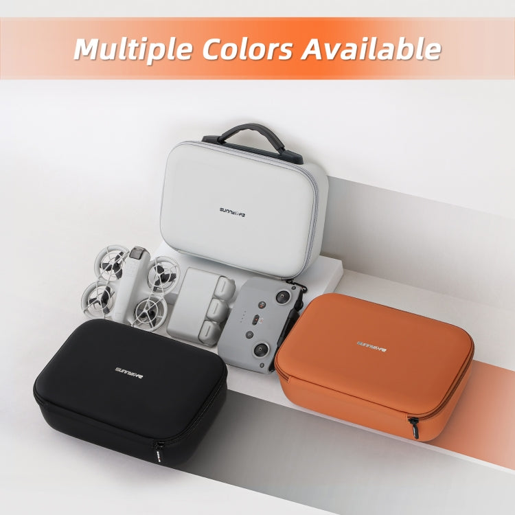 For DJI Neo Sunnylife Drone Batteries Kit Storage Case Box Suitcase(White) - free shipping - PMC TechLife - Order now!