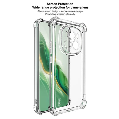 For Honor Magic6 IMAK UX-4 Series Four-corner Shockproof Phone Case(Transparent) - Honor Cases by imak | Online Shopping South Africa | PMC Jewellery | Buy Now Pay Later Mobicred