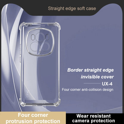 For Honor Magic6 Pro 5G IMAK UX-4 Series Four-corner Shockproof Phone Case(Transparent) - Honor Cases by imak | Online Shopping South Africa | PMC Jewellery | Buy Now Pay Later Mobicred