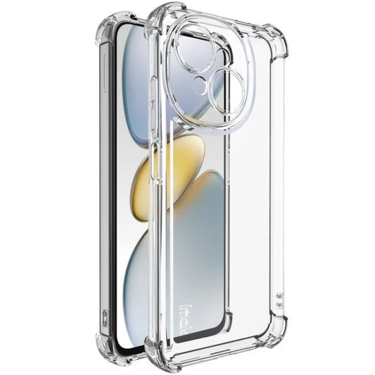 For Tecno Spark Go 1 / Go 2025 IMAK UX-4 Series Four-corner Shockproof Phone Case(Transparent) - Tecno Cases by imak | Online Shopping South Africa | PMC Jewellery | Buy Now Pay Later Mobicred