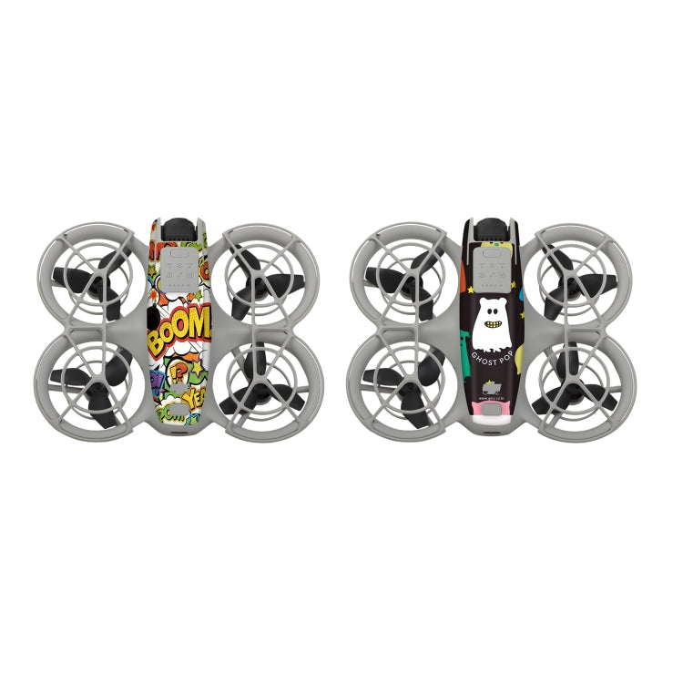 For DJI Neo 2pcs Combo Drone Body Protective Stickers(Graffiti Boom + Ghost Pop) - free shipping - PMC TechLife - Order now!