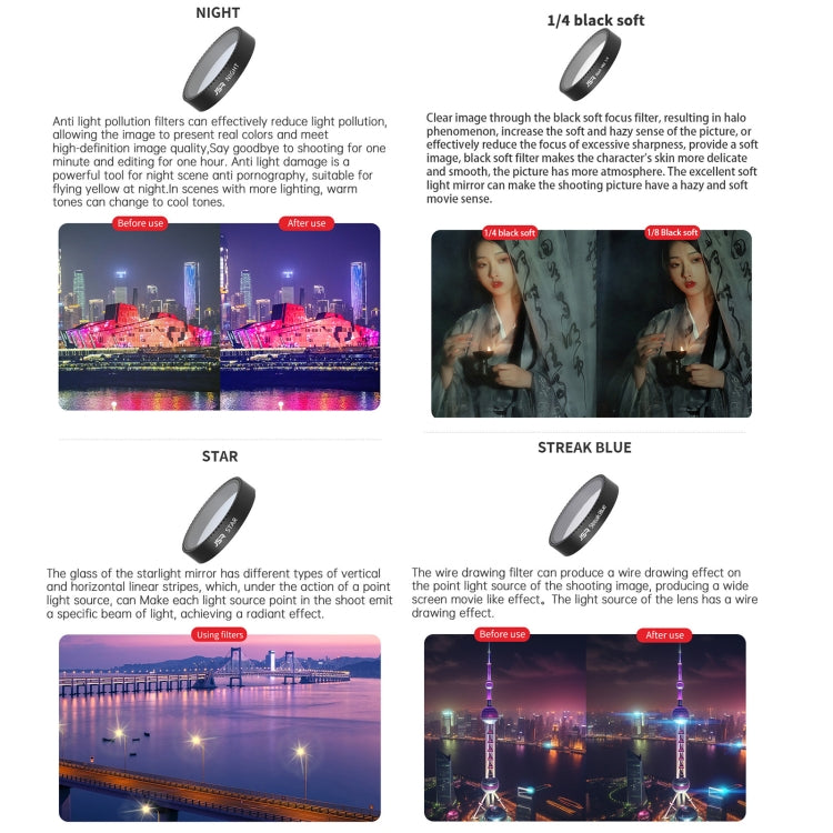 For DJI Neo JSR KB Series Drone Lens Filter, Filter:ND8PL - free shipping - PMC TechLife - Order now!