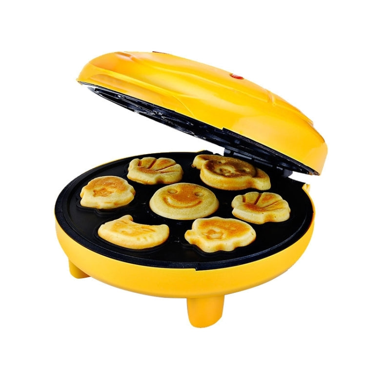 Household Cake Machine Double-sided Heating Baking Machine, Plug Type:AU Plug(Yellow) - free shipping - PMC TechLife - Order now!