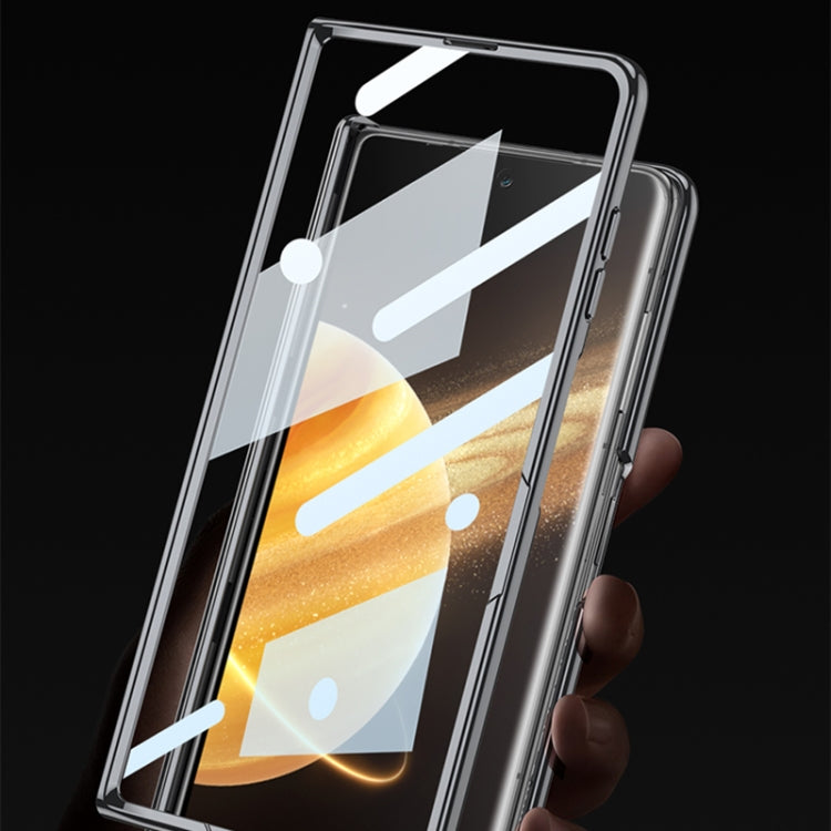 For Honor Magic V3 GKK Integrated Magnetic Fold Hinge AG Phantom Shockproof Phone Case(Silver) - free shipping - PMC Jewellery - Order now!