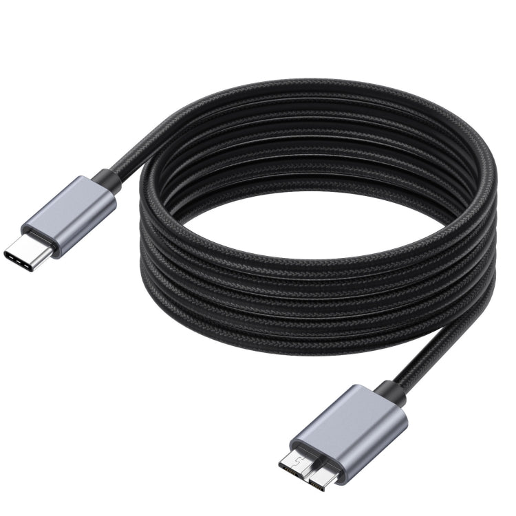 10Gbps USB-C / Type-C 3.1 to Micro B Mobile Hard Disk Adapter Cable, Length:3m - Cable & Adapters by PMC Jewellery | Online Shopping South Africa | PMC Jewellery | Buy Now Pay Later Mobicred