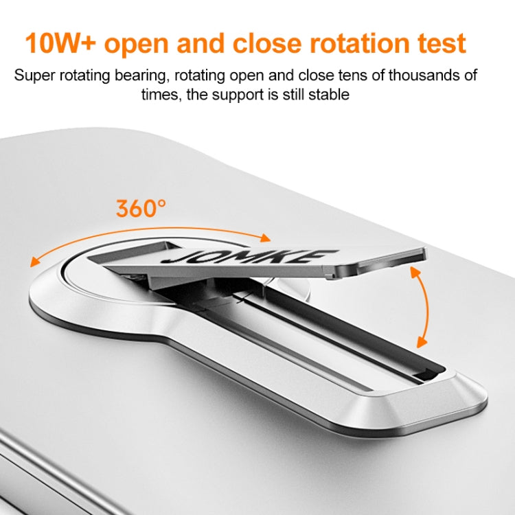 For Redmi K70 Pro Baking Varnish 360 Rotate Holder No Frame PC Phone Case(Silver) - free shipping - PMC Jewellery - Order now!