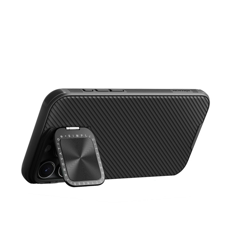 For iPhone 16 Pro Max NILLKIN CamShield Prop MagSafe Magnetic PC Phone Case(Black) - iPhone 16 Pro Max Cases by NILLKIN | Online Shopping South Africa | PMC Jewellery | Buy Now Pay Later Mobicred