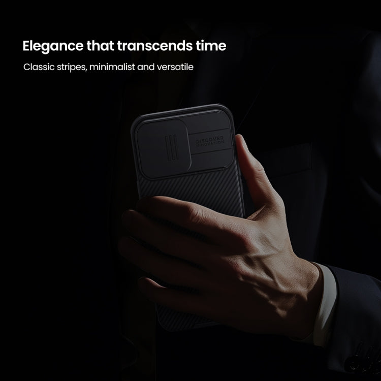 For iPhone 16 Pro Max NILLKIN CamShield Pro PC Phone Case(Black) - free shipping - PMC Jewellery - Order now!