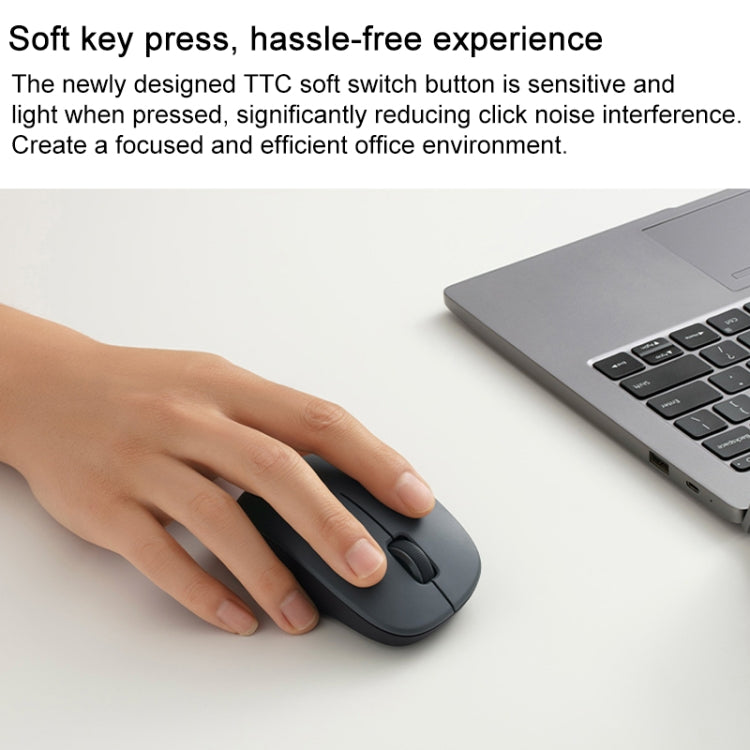 Original Xiaomi XMWXSB04YM 2.4GHz Portable Wireless Mouse Comfort Edition(Grey) - free shipping - PMC Jewellery - Order now!