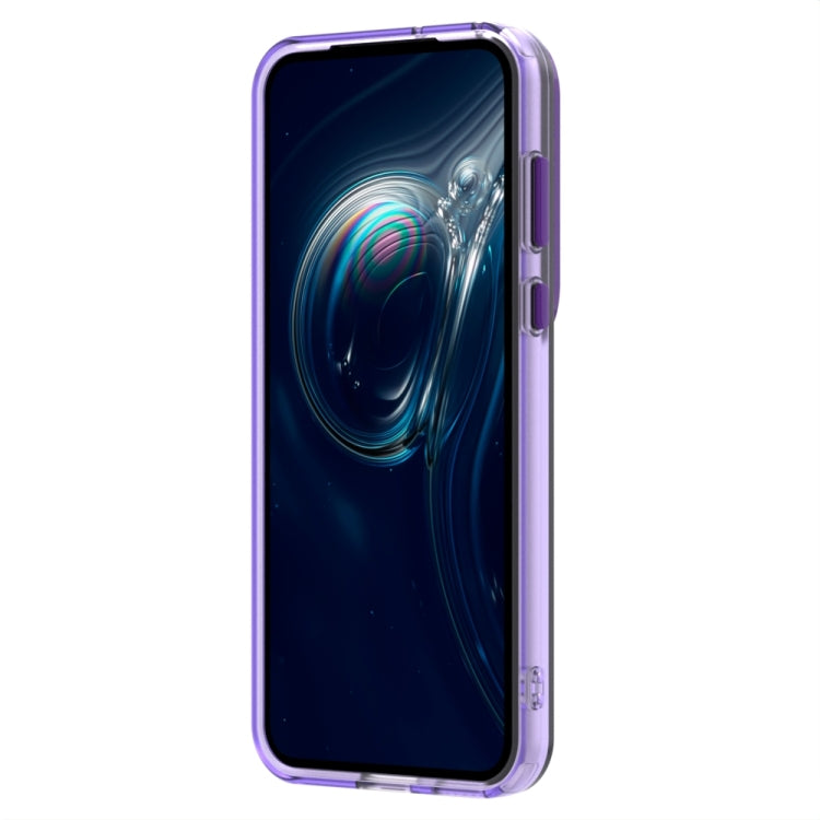 For Huawei Pura 70 Ultra Candy PC Hybrid TPU Shockproof Phone Case(Purple) - Huawei Cases by PMC Jewellery | Online Shopping South Africa | PMC Jewellery | Buy Now Pay Later Mobicred