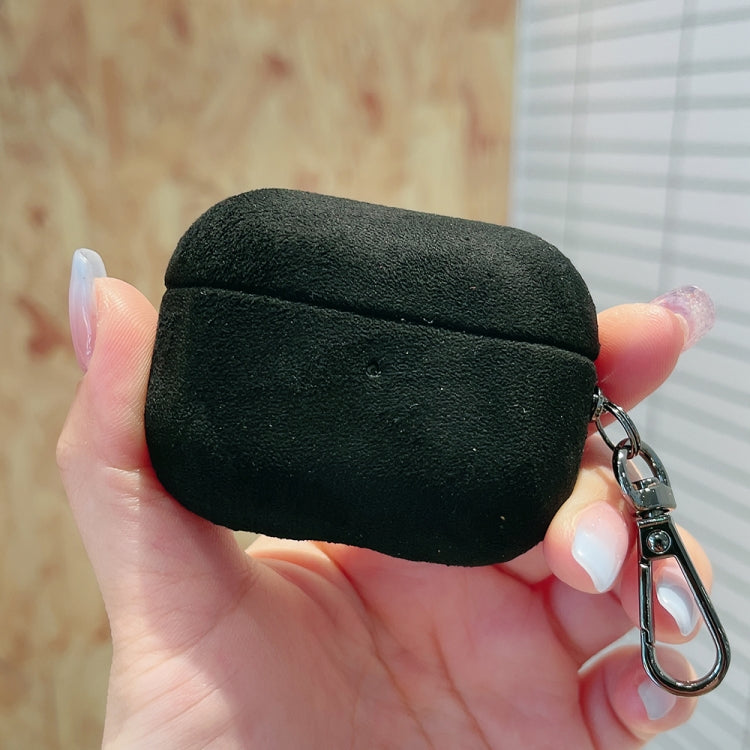 For AirPods 3 Turn Fur Bluetooth Earphone PC Protective Case(Black) - For AirPods 3 by PMC Jewellery | Online Shopping South Africa | PMC Jewellery | Buy Now Pay Later Mobicred