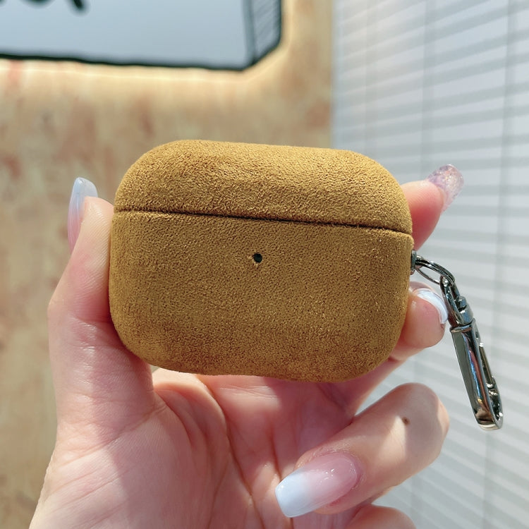 For AirPods 3 Turn Fur Bluetooth Earphone PC Protective Case(Yellow) - For AirPods 3 by PMC Jewellery | Online Shopping South Africa | PMC Jewellery | Buy Now Pay Later Mobicred