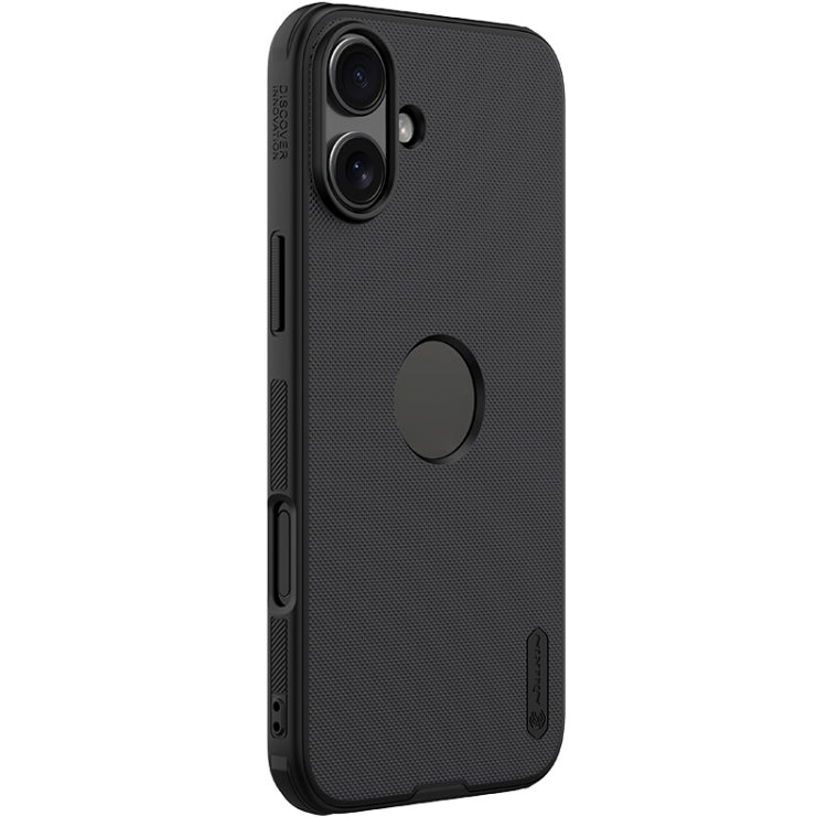 For iPhone 16 Plus NILLKIN Frosted Shield Pro PC + TPU Phone Case(Black) - iPhone 16 Plus Cases by NILLKIN | Online Shopping South Africa | PMC Jewellery | Buy Now Pay Later Mobicred