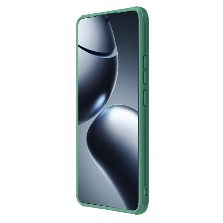 For Xiaomi 14T Pro NILLKIN CamShield Pro PC Phone Case(Green) - 14T Pro Cases by NILLKIN | Online Shopping South Africa | PMC Jewellery | Buy Now Pay Later Mobicred