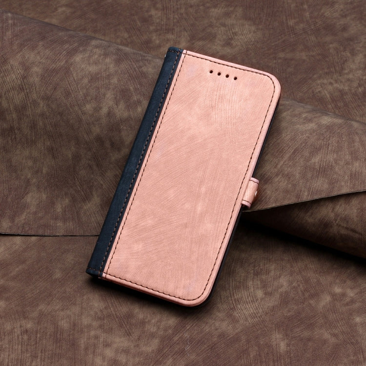 For Samsung Galaxy S25+ 5G Side Buckle Double Fold Hand Strap Leather Phone Case(Pink) - Galaxy S25+ 5G Cases by PMC Jewellery | Online Shopping South Africa | PMC Jewellery | Buy Now Pay Later Mobicred
