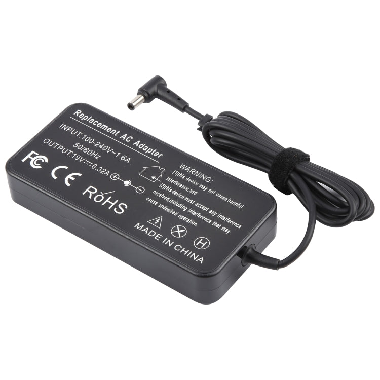 120W 19V 6.32A Laptop Notebook Power Adapter For ASUS 6.0 x 3.7, Plug:US Plug - For Asus by PMC Jewellery | Online Shopping South Africa | PMC Jewellery | Buy Now Pay Later Mobicred