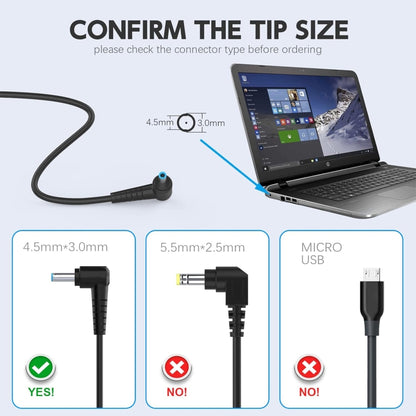 120W 19.5V 6.15A Laptop Notebook Power Adapter For HP 4.5 x 3.0, Plug:AU Plug - For HP by PMC Jewellery | Online Shopping South Africa | PMC Jewellery | Buy Now Pay Later Mobicred