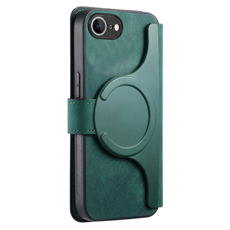 For iPhone 16e CaseNeo MagSafe RFID Anti-theft Retro Leather Phone Case(Green) - iPhone 16e Cases by CaseNeo | Online Shopping South Africa | PMC TechLife | Buy Now Pay Later Mobicred