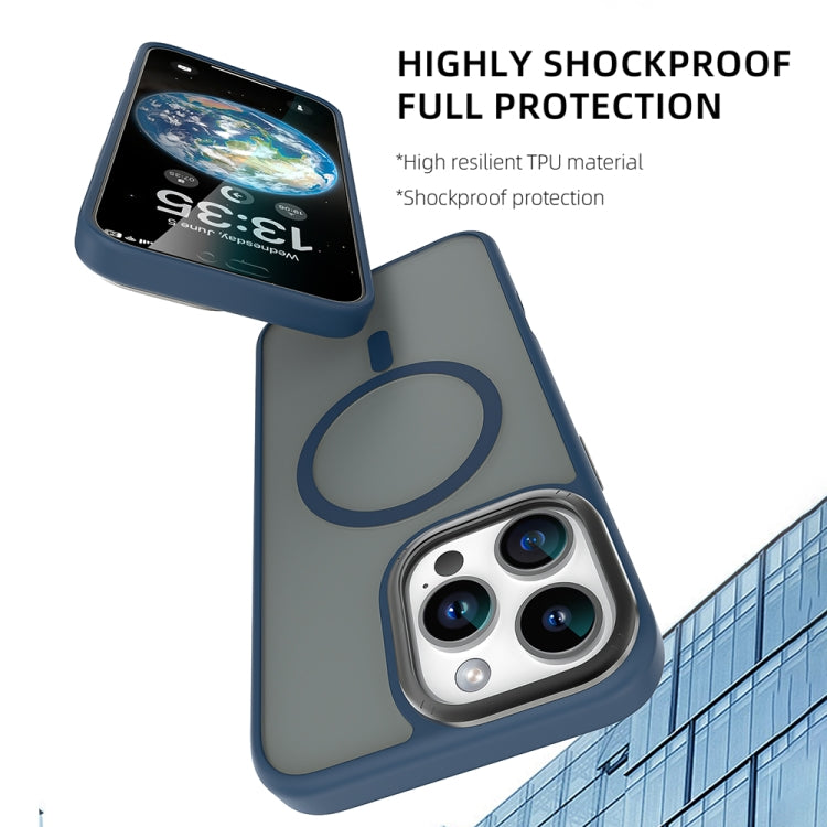 For iPhone 16 Mutural Skin Feel Series Frosted MagSafe Magnetic Phone Case(Grey) - free shipping - PMC Jewellery - Order now!