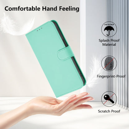 For Huawei Pura 70 Pro / 70 Pro+ Skin Feel Solid Color Leather Phone Case with Lanyard(Mint Green) - Huawei Cases by PMC Jewellery | Online Shopping South Africa | PMC Jewellery | Buy Now Pay Later Mobicred