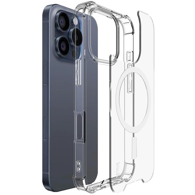 For iPhone 16 Pro Max IMAK Space Shield PC + TPU Airbag Shockproof MagSafe Phone Case(Transparent) - iPhone 16 Pro Max Cases by imak | Online Shopping South Africa | PMC Jewellery | Buy Now Pay Later Mobicred