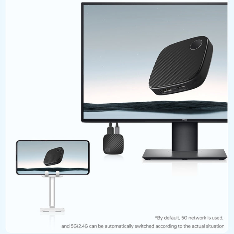 G126 Ultra HD Wireless Display Adapter Same Screen Device(Grey) - Wireless Display Dongle by PMC TechLife | Online Shopping South Africa | PMC TechLife | Buy Now Pay Later Mobicred