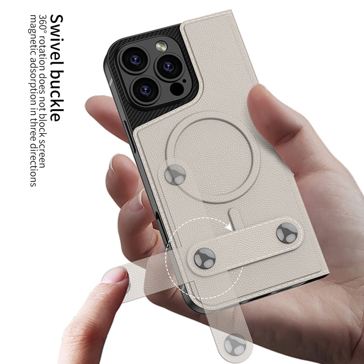 For iPhone 16 Pro Max GKK Detachable Flip Leather MagSafe Phone Case(Titanium Gray) - free shipping - PMC Jewellery - Order now!