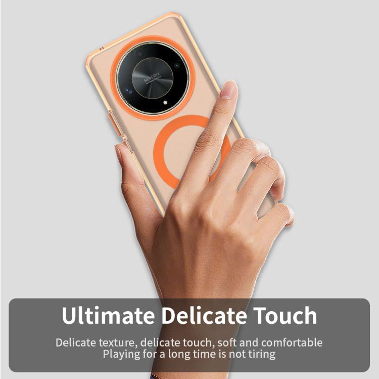 For Honor Magic6 Lite 5G Candy Magsafe PC Hybrid TPU Phone Case(Orange) - free shipping - PMC TechLife - Order now!