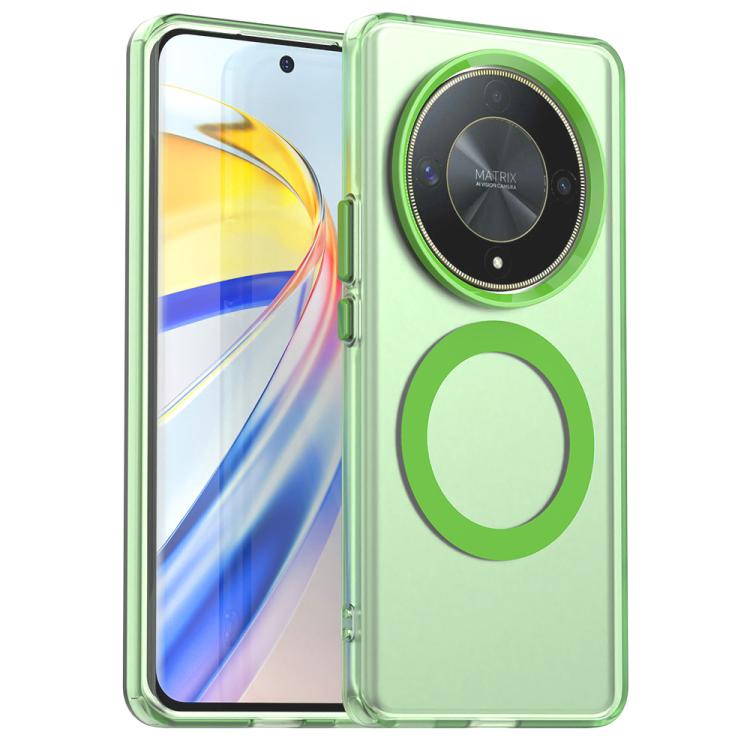 For Honor Magic6 Lite 5G Candy Magsafe PC Hybrid TPU Phone Case(Green) - free shipping - PMC TechLife - Order now!