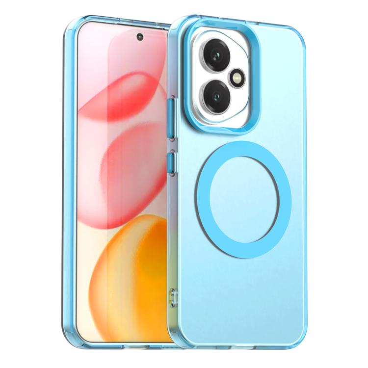 For Honor 400 Global 156.5mm Candy Magsafe PC Hybrid TPU Phone Case(Blue) - free shipping - PMC TechLife - Order now!