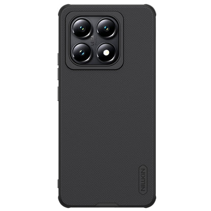 For Xiaomi 14T NILLKIN Frosted Shield Pro Magnetic Phone Case(Black) - 14T Cases by NILLKIN | Online Shopping South Africa | PMC Jewellery | Buy Now Pay Later Mobicred