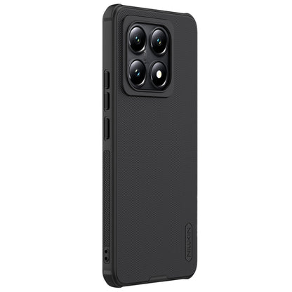 For Xiaomi 14T NILLKIN Frosted Shield Pro Magnetic Phone Case(Black) - 14T Cases by NILLKIN | Online Shopping South Africa | PMC Jewellery | Buy Now Pay Later Mobicred