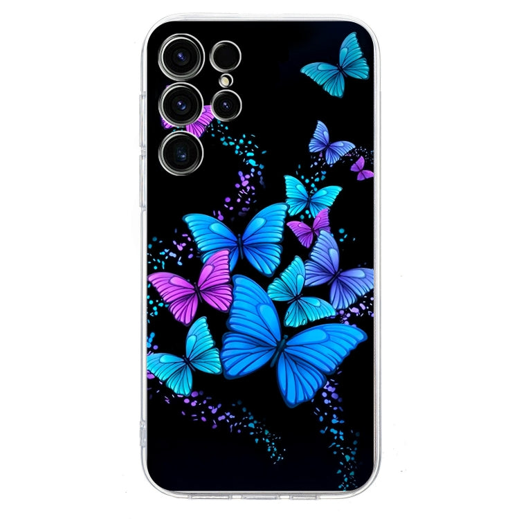 For Samsung Galaxy S25 Ultra 5G Colorful Painting Pattern TPU Phone Case(Color Butterflies) - Galaxy S25 Ultra 5G Cases by PMC Jewellery | Online Shopping South Africa | PMC Jewellery | Buy Now Pay Later Mobicred