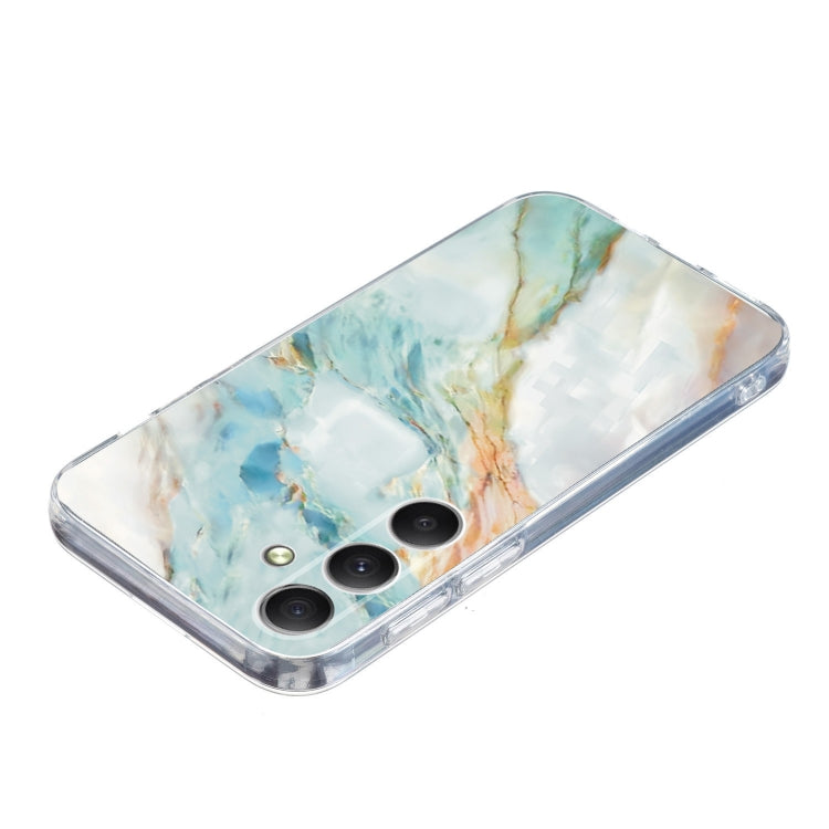 For Samsung Galaxy S25 5G Colorful Painting Pattern TPU Phone Case(Marble) - Galaxy S25 5G Cases by PMC Jewellery | Online Shopping South Africa | PMC Jewellery | Buy Now Pay Later Mobicred