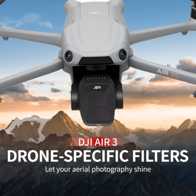 For DJI Air 3S JSR CB Series Drone Lens Filter, Filter:4 in 1 CPL ND8/32/64 - free shipping - PMC TechLife - Order now!