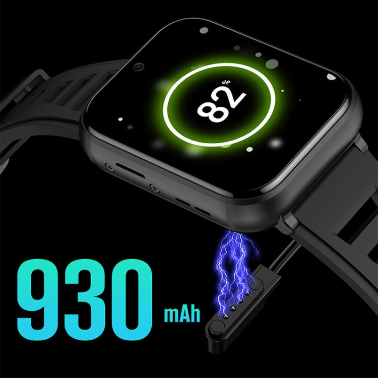 UNIWA DM66 4G Calling Smart Watch, 2GB+16GB, 1.99 inch IPS Screen Android 9.0 Support WiFi GPS(Silver) - free shipping - PMC TechLife - Order now!