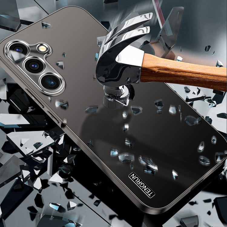 For Samsung Galaxy S25 Ultra 5G Streamer Series Micro Frosted Metal Paint PC Phone Case(Black) - Galaxy S25 Ultra 5G Cases by PMC Jewellery | Online Shopping South Africa | PMC Jewellery | Buy Now Pay Later Mobicred