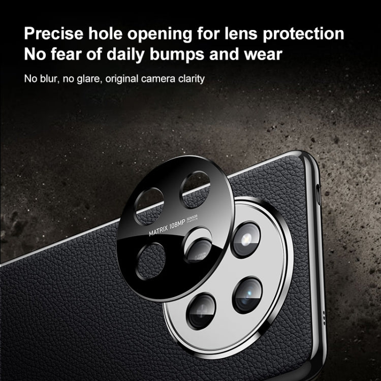 For Honor 300 Genuine Leather PC Phone Case(Green) - Honor Cases by PMC TechLife | Online Shopping South Africa | PMC TechLife | Buy Now Pay Later Mobicred